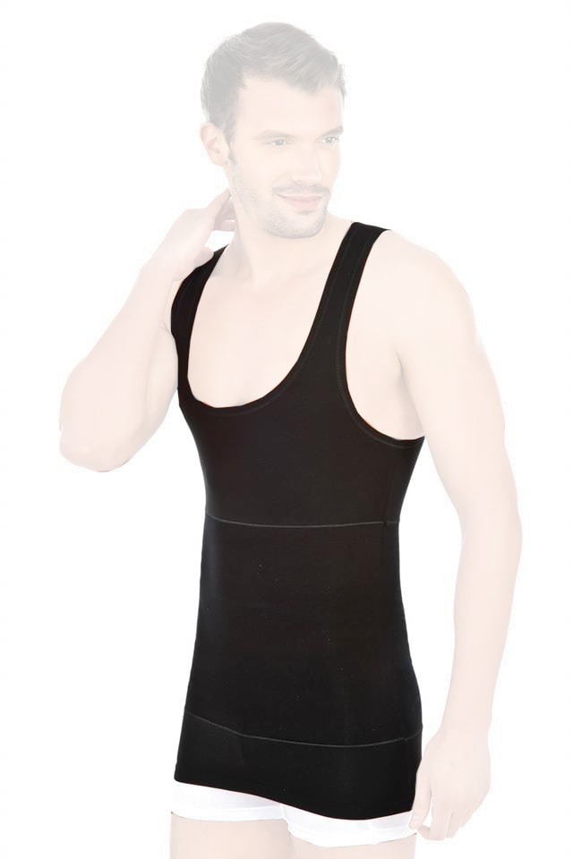گن زیرپوش رکابی مردانه تخت کننده شکم نخی MI ام آی 1400