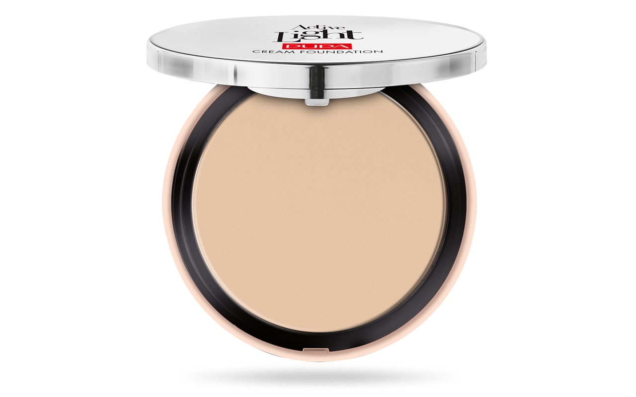 پوپا | PUPA - ‫کرم پودر فشرده اکتیو لایت پوپا Active Light 001 - عاجی