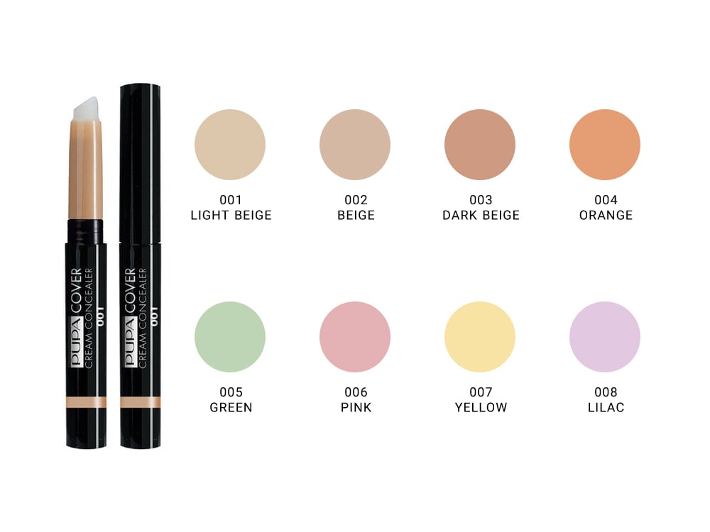 کانسیلر کرمی مایع پوپا Cover Cream Concealer 001