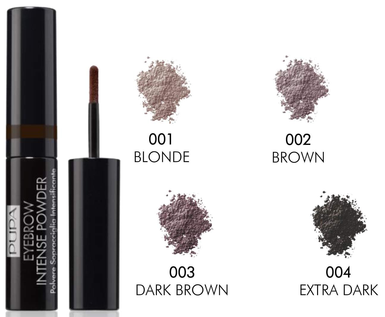 پودر پر کننده ابرو پوپا Eyebrow Intense Powder 001