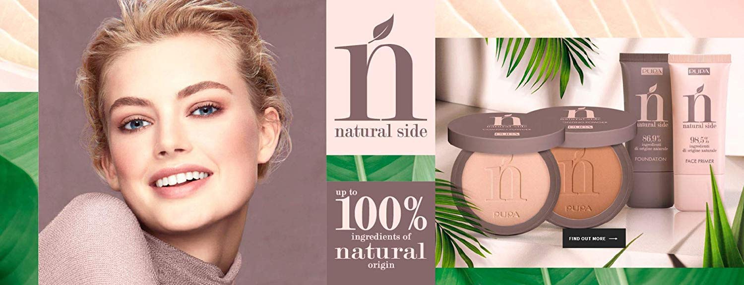 ‫پودر برنزه کننده نچرال ساید پوپا Natural Side 001 - برنز روشن