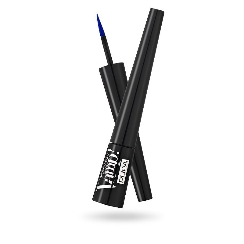  خط چشم مایع نمدی آبی کاربنی پوپا Vamp! Definition Liner 031 