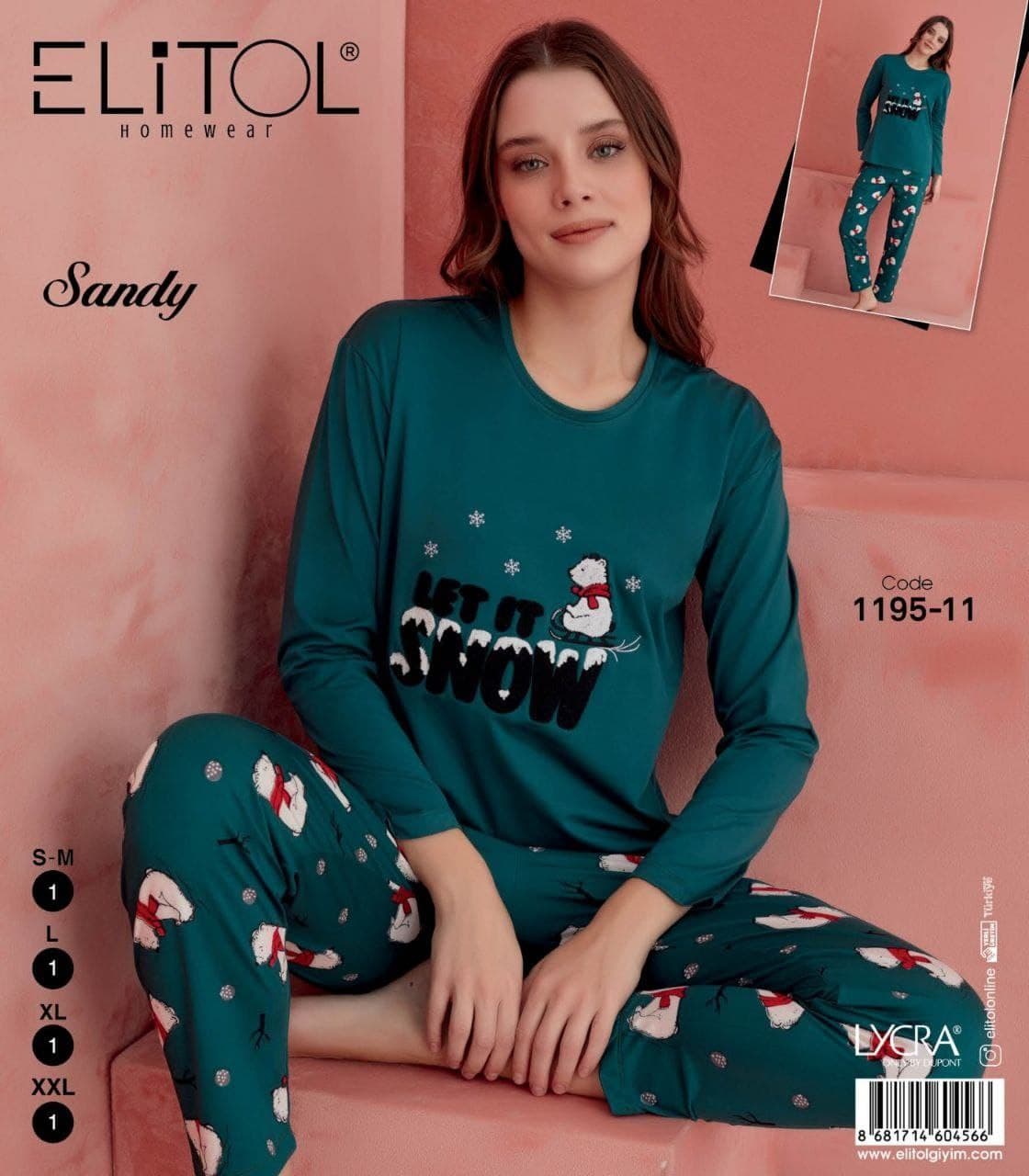 ست بلوز و شلوار تو خونه ای زنانه سایز بزرگ 119511 ترک